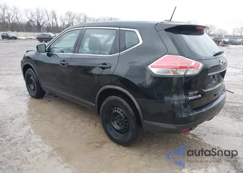 2016 Nissan Rogue S/Sl/Sv из США, поврежденный, VIN KNMAT2MV4GP665983
